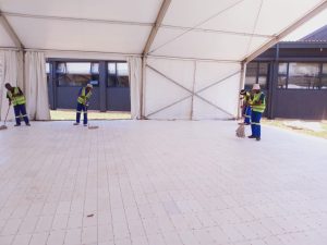 White Flooring Hire in Gauteng