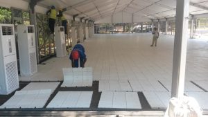 White Flooring Hire in Gauteng